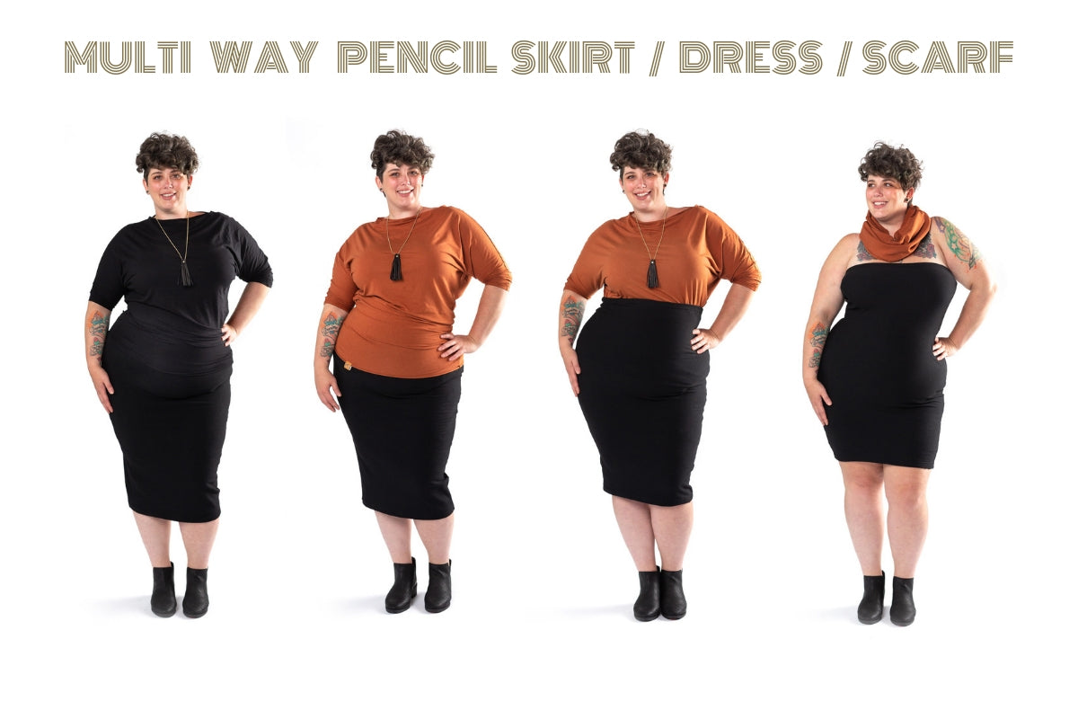 Multi-Way Pencil Skirt/Dress/Scarf