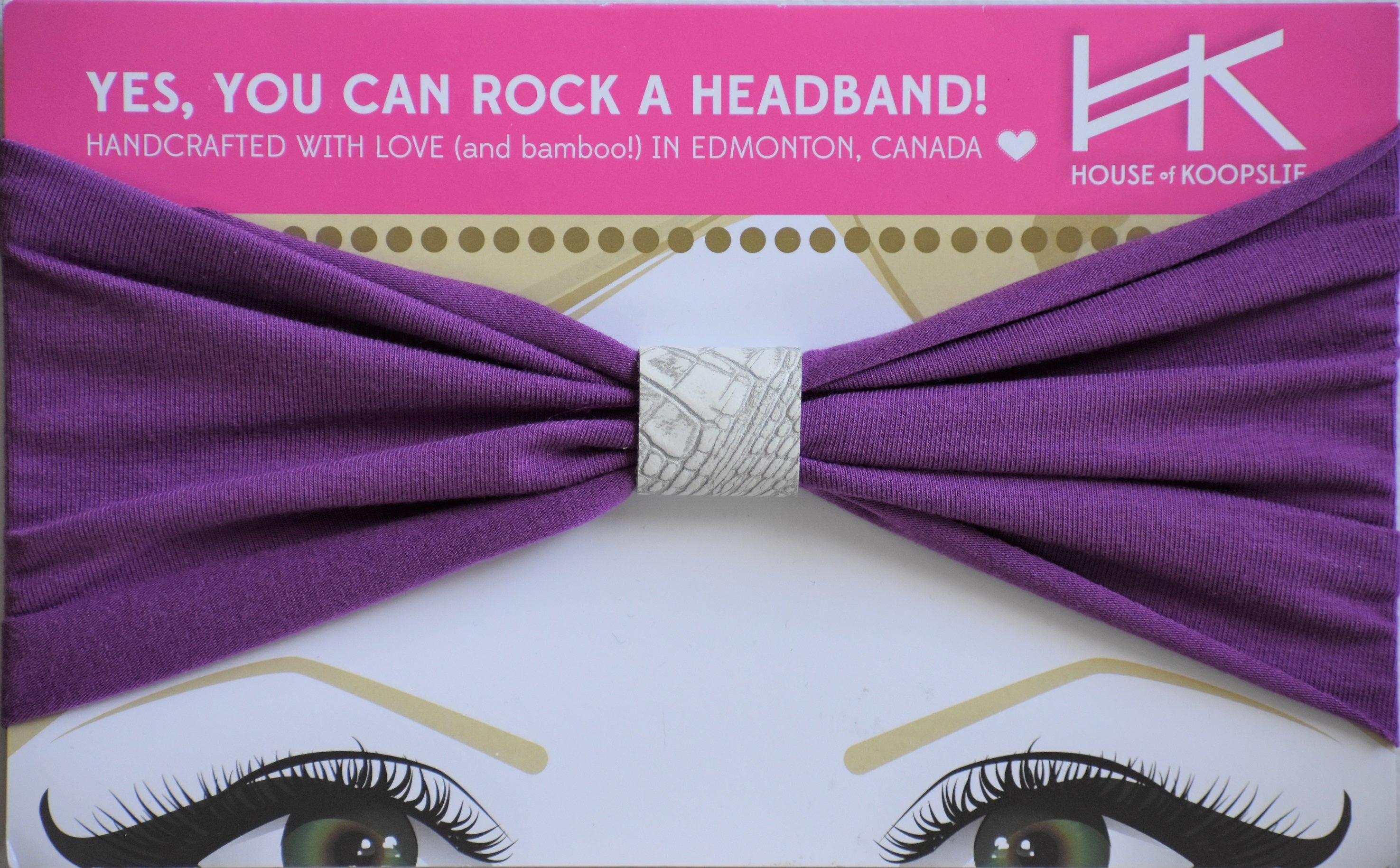 Headband - Purple With Python Loop